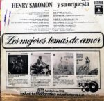 Disco de Vinilo Henry Y Su Orquesta - Los Mejores Temas De Amor Vinyl Record