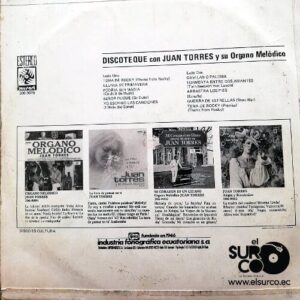 Disco de Vinilo Juan Torres - Discotheque Vinyl Record