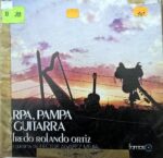 Disco de Vinilo Afredo Rolando Ortiz Y Hector Alvarez Mejia - Arpa Panpa Y Guitarra Vinyl Record