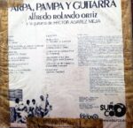 Disco de Vinilo Afredo Rolando Ortiz Y Hector Alvarez Mejia - Arpa Panpa Y Guitarra Vinyl Record