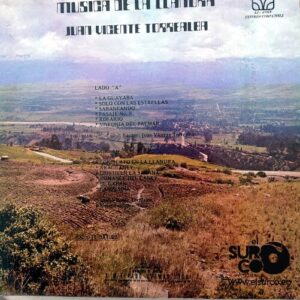 Disco de Vinilo Juan Vicente Torrealba - Musica De La Llanura Vinyl Record