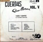 Disco de Vinilo Toño Fuentes - Cuerdas Que Lloran Vol 5 Vinyl Record
