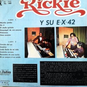 Disco de Vinilo Rickie Cueva - Rickie Y Su E-X-42 Vinyl Record