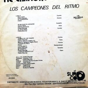 Disco de Vinilo Conjunto Los Campeones Del Ritmo  - Bailando Me Enamores Vinyl Record