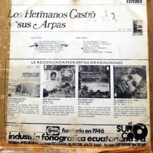 Disco de Vinilo Hermanos Castro - Y Sus Arpas Vinyl Record