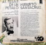Disco de Vinilo Humberto Santacruz - Al Besar De Un Pétalo Vinyl Record