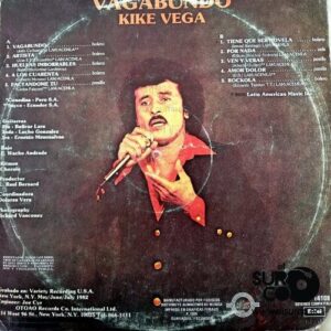 Disco de Vinilo Kike Vega - Vagabundo Vinyl Record