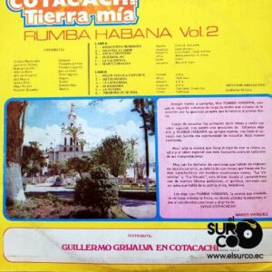 Disco de Vinilo Conjunto Orquesta Rumba Habana - Cotacachi Tierra Mía Vol. 2 Vinyl Record