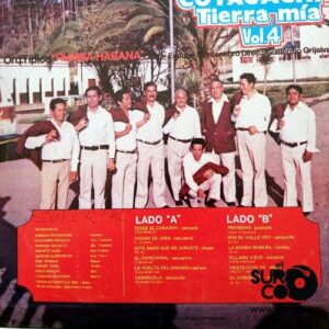 Disco de Vinilo Conjunto Orquesta Rumba Habana - Cotacachi Tierra Mía Vol. 4 Vinyl Record