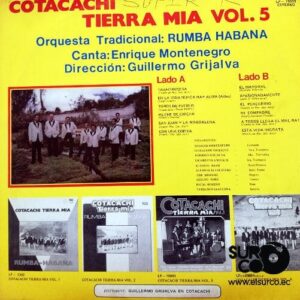 Disco de Vinilo Conjunto Orquesta Rumba Habana - Cotacachi Tierra Mía Vol. 5 Vinyl Record