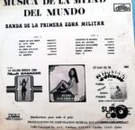 Disco de Vinilo Banda De La 1 Zona Militar - Música Desde La Mitad Del Mundo Vinyl Record