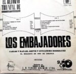 Disco de Vinilo Los Embajadores - El Retorno Triunfal Vinyl Record