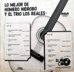 Disco de Vinilo Trío Los Reales - Lo Mejor De Homero Hidrobo Vinyl Record