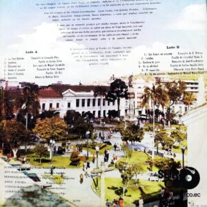 Disco de Vinilo Estudiantina De Quito - Bandolines Cantan Al Ecuador Vinyl Record