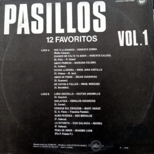 Disco de Vinilo Varios - Pasillos 12 Favoritos Vol. 1 Vinyl Record
