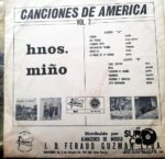 Disco de Vinilo Hermanos Miño Naranjo - Canciones De América – Vol. 2 Vinyl Record