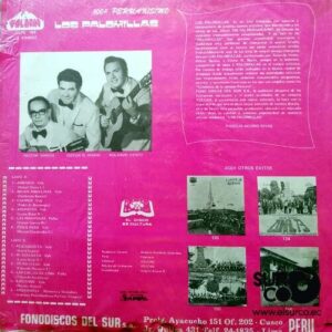 Disco de Vinilo Los Palomillos - 100 % Peruanisimo Los Palomillos Vinyl Record