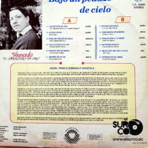 Disco de Vinilo Zhunaula  - Bajo Un Pedazo De Cielo Vinyl Record