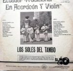 Disco de Vinilo Los Soles Del Tambo - Ecuador Tradicional En Acordeón Y Violín Vinyl Record