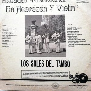 Disco de Vinilo Los Soles Del Tambo - Ecuador Tradicional En Acordeón Y Violín Vinyl Record