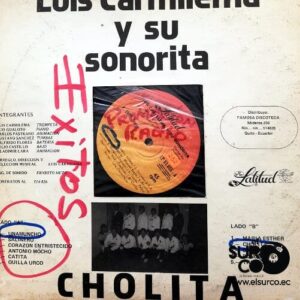 Disco de Vinilo Luis Carmilema - Luis Carmilema Y Su Sonorita Vinyl Record