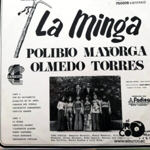 Disco de Vinilo Polibio Mayorga - La Minga Vinyl Record