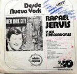 Disco de Vinilo Rafael Jervis Y Los Embajadores - Desde Nueva York Vinyl Record