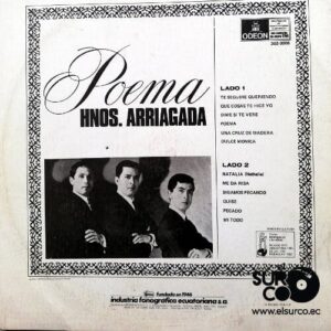 Disco de Vinilo Hermanos Arriagada - Poema Vinyl Record