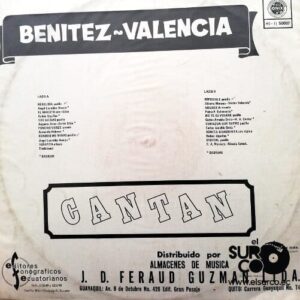 Disco de Vinilo Benitez - Valencia - Cantan Vinyl Record