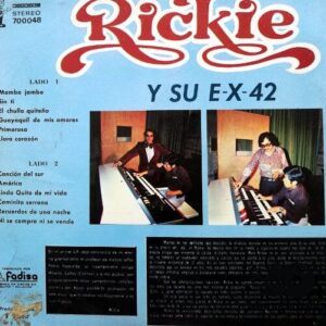 Disco de Vinilo Rickie Cueva - Rickie Y Su E-X-42 Vinyl Record