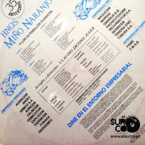 Disco de Vinilo Hermanos Miño Naranjo - 24 Pasillos Clásicos Vinyl Record