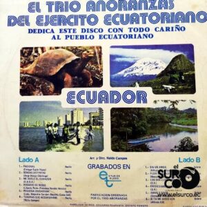 Disco de Vinilo El Trío Añoranzas - El Trío Añoranzas Del Ejercito Ecuatoriano Vinyl Record