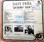 Disco de Vinilo Rafi Peña - Quiero Ser Vinyl Record