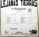 Disco de Vinilo Trío Sensación - Lejanas Tierras Vinyl Record