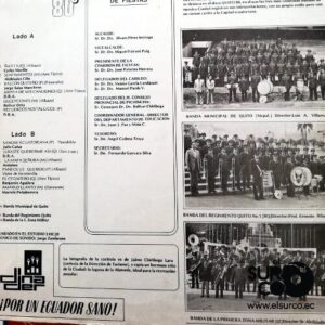 Disco de Vinilo Varios - Comisión Municipal De Fiestas De Quito Vinyl Record