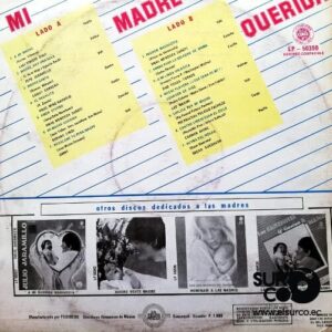 Disco de Vinilo Varios - Mi Madre Querida Vinyl Record
