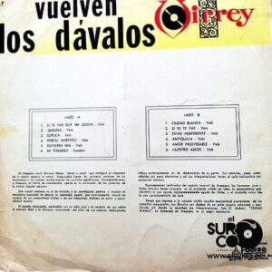 Disco de Vinilo Los Davalos Y Miguel Amaranto - Vuelven Los Davalos Vinyl Record