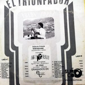 Disco de Vinilo Fredy López - El Triunfador Vinyl Record