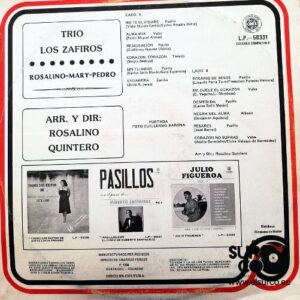Disco de Vinilo Trío Los Zafiros - Trío Los Zafiros Vinyl Record