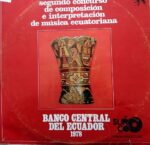 Disco de Vinilo Orquesta Del Conservatorio Salvador Bustamante De Loja - Segundo Concurso De Composición E Interpretación De Música Ecuatoriana Vinyl Record