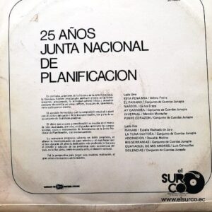 Disco de Vinilo Varios - 25 Años Junta Nacional De Planificación Vinyl Record