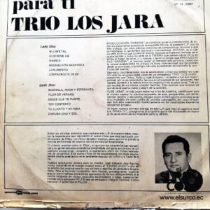 Disco de Vinilo Trío Los Jara - Para Ti Vinyl Record