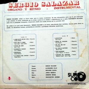 Disco de Vinilo Sergio Salazar - Sergio Salazar Órgano Y Piano Vinyl Record
