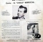 Disco de Vinilo Cholo Berrocal - El Plebeyo Vinyl Record