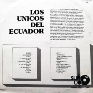 Disco de Vinilo Los Únicos De Ecuador - Los Únicos Del Ecuador Vinyl Record