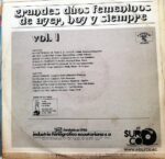 Disco de Vinilo Varios - Grandes Dúos Femeninos De Ayer, Hoy Y Siempre Vinyl Record