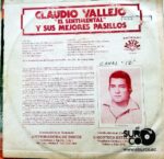 Disco de Vinilo Claudio Vallejo - El Sentimental Y Sus Mejores Pasillos Vinyl Record