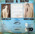 Disco de Vinilo Claudio Vallejo y Roberto Zumba - Mano A Mano Vinyl Record