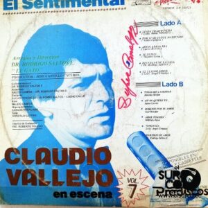 Disco de Vinilo Claudio Vallejo - Claudio Vallejo En Escena Vinyl Record