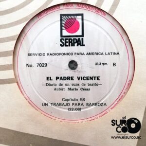 Disco de Vinilo El Padre Vicente - Diario De Un Cura De Barrio Capítulo 57 - 58 Vinyl Record
